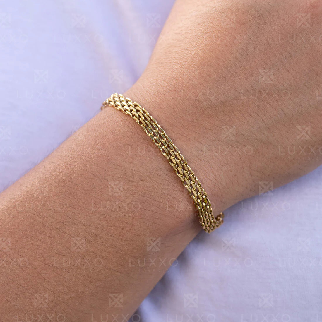 Pulsera Tejido Chinesca Hombre