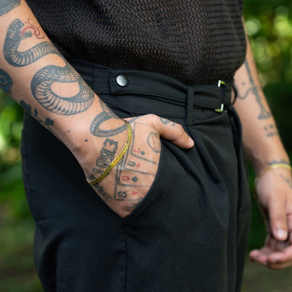 Pulsera Tejido Bloques Hombre