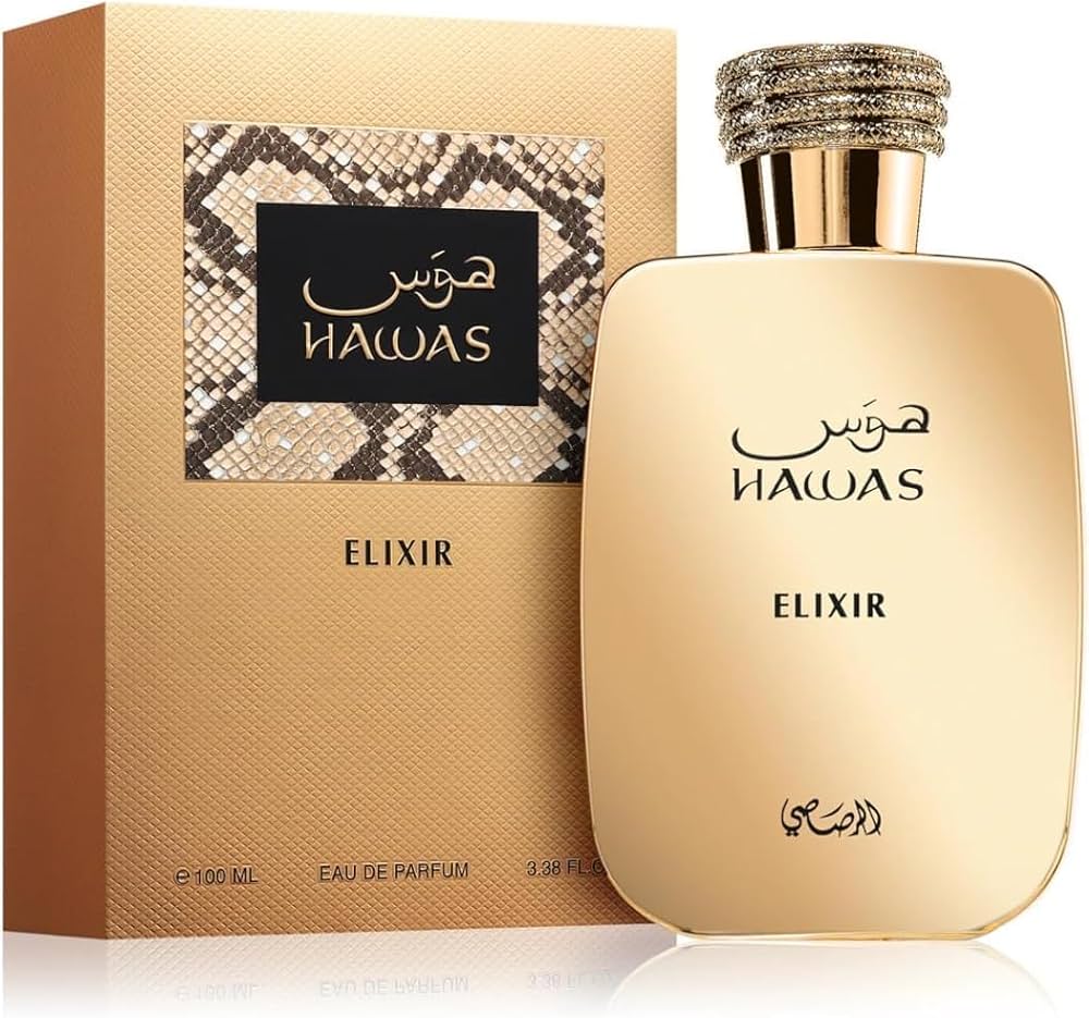 Rasasi Hawas Elixir EDP 100 ML Hombre Original