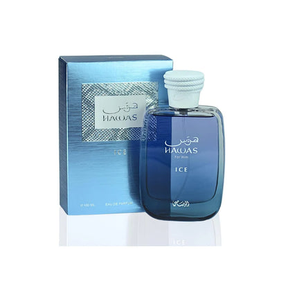 Rasasi Hawas Ice EDP 100 ML Hombre Perfume Original