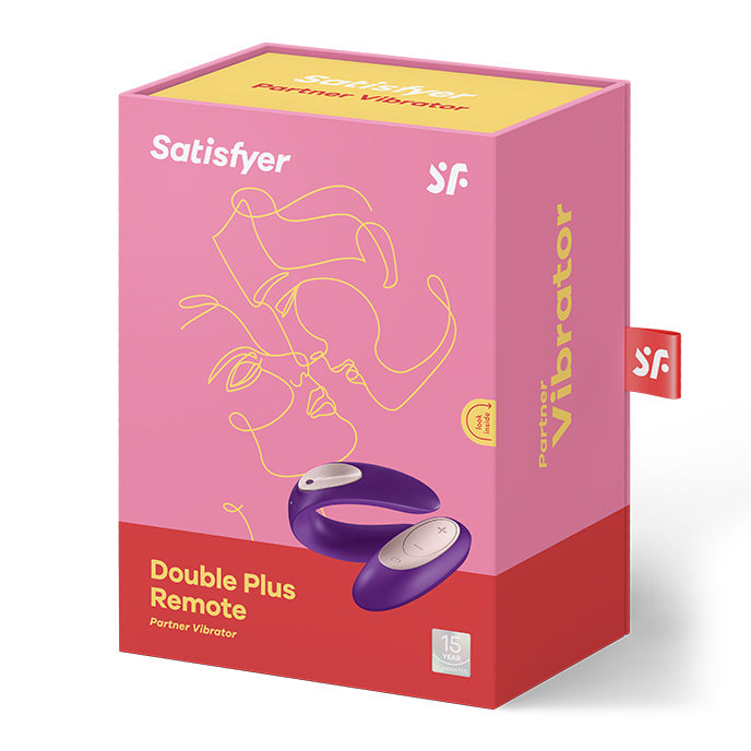 Satisfyer Double Plus Remote Vibrador para Parejas Recargable