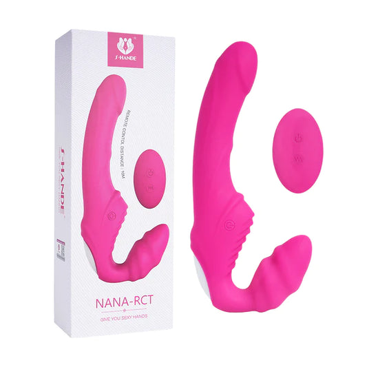 Vibrador Doble Clito Recargable con Control Remoto