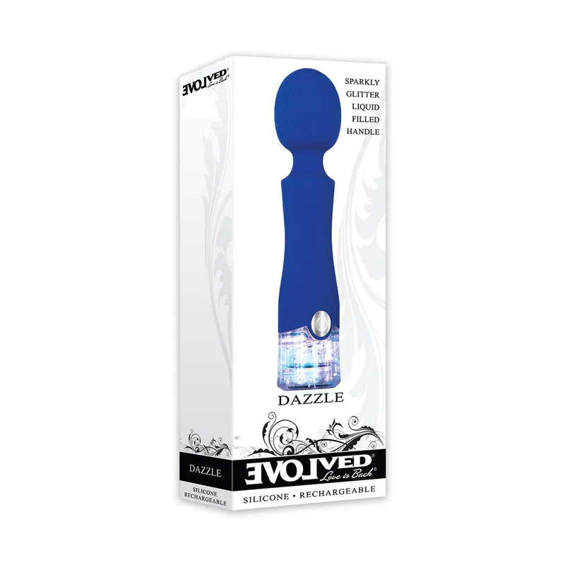 Vibrador Hitachi Deslumbrante Azul Recargable IPX7