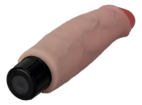 Vibrador Realista Amsur 19,5 cm con Vibración y Textura Natural