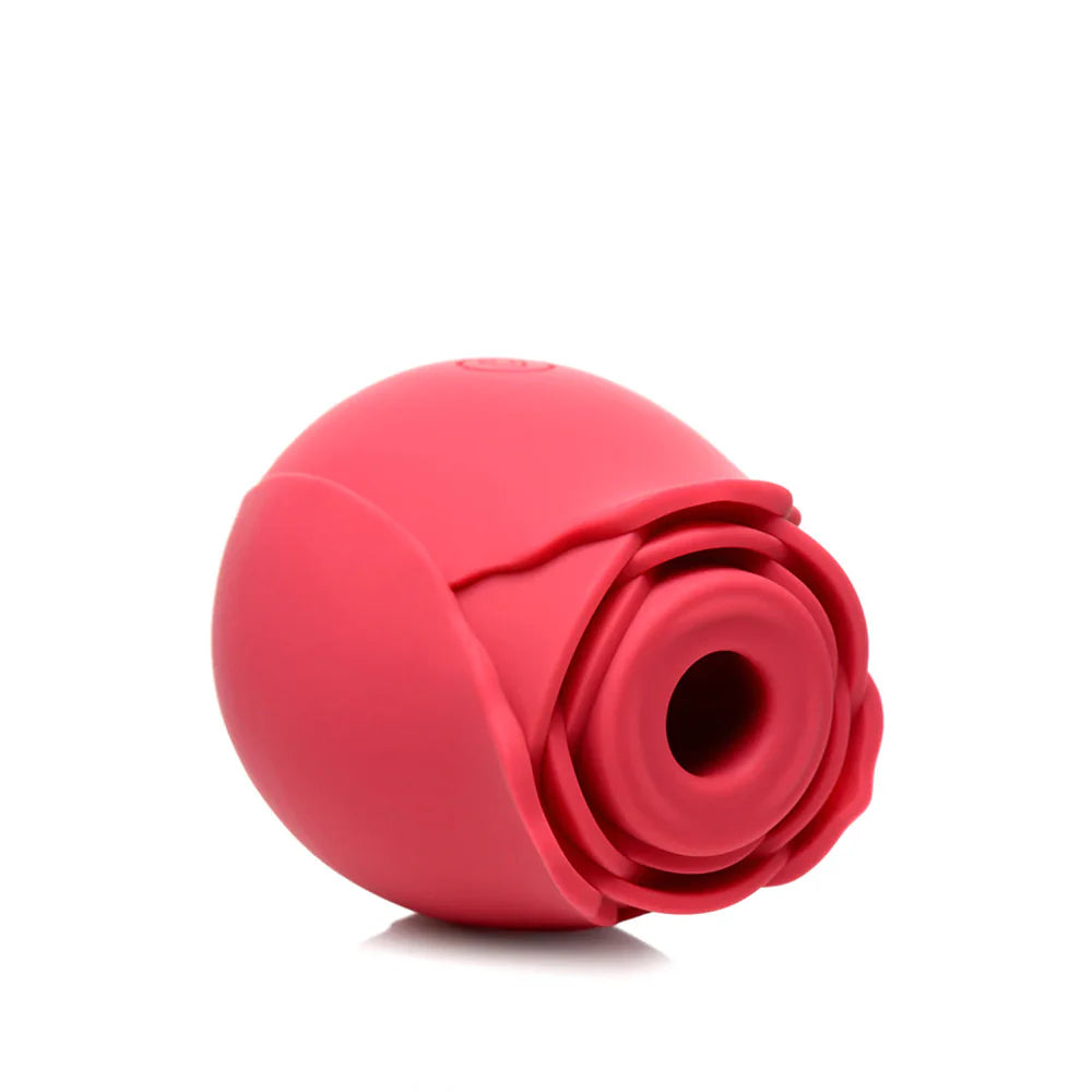 Succionador y Vibrador Ohlala Rose Rojo Recargable