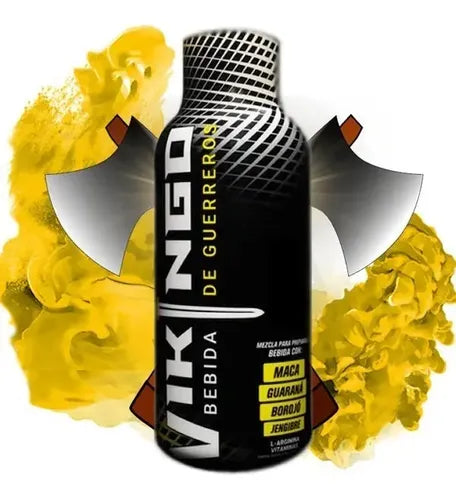 Vikingo Bebida Energizante para el Deseo y Rendimiento Masculino 500 ML