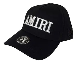 Gorra Negra Premium – Amiri Bordado