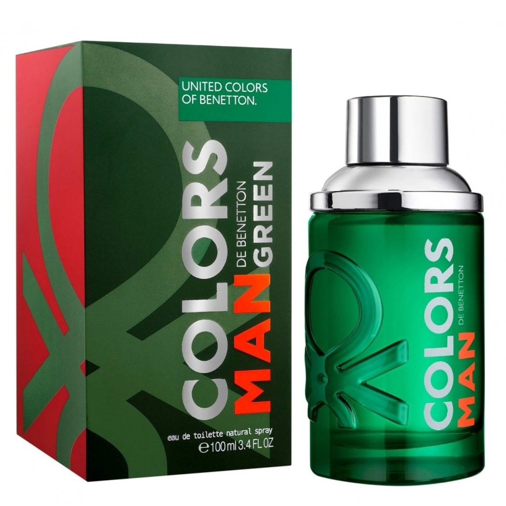 Benetton Colors Man Green EDT 100 ML Hombre Original