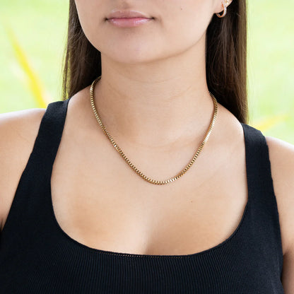 Cadena Tejido Box Mujer