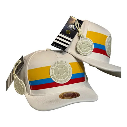 Gorra Blanca Premium – Selección Colombia Adidas