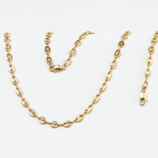 Combo Cadena + Pulsera Gucci Hombre