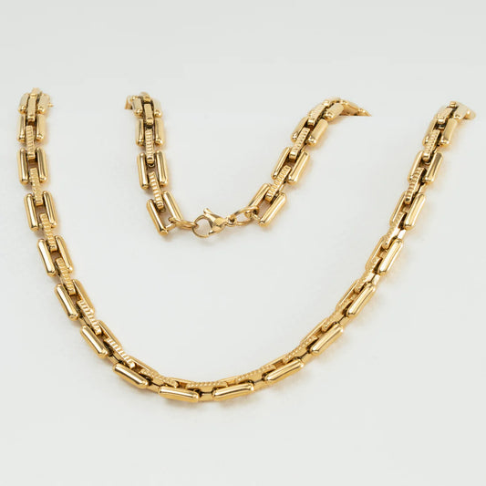 Cadena Tejido Eslabón Hombre