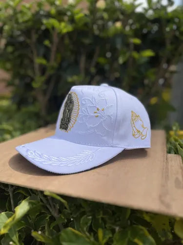 Gorra Virgen de Guadalupe Premium Unisex Ajustable Bordada