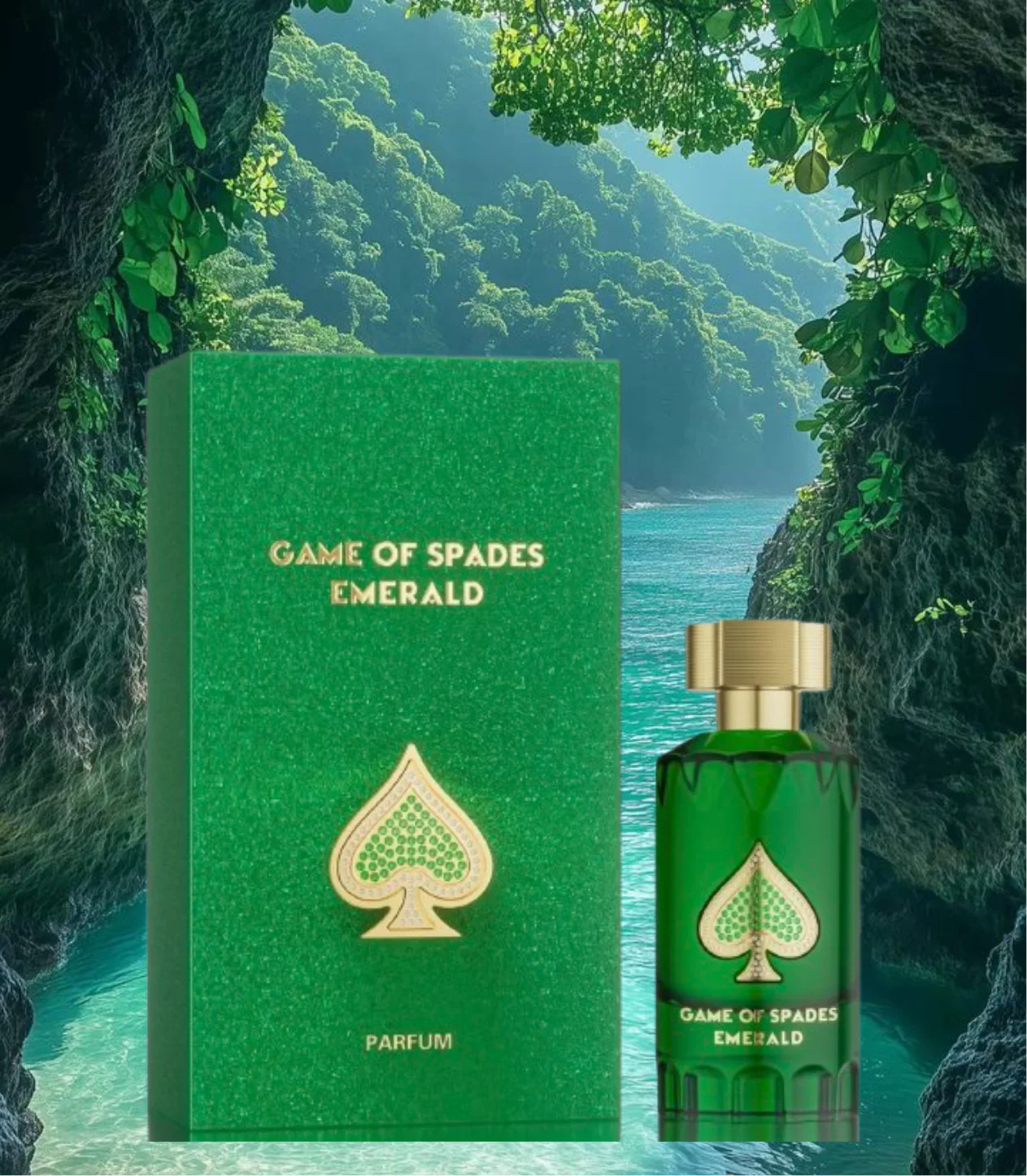 Jo Milano Game of Emerald EDP 100 ML Hombre Original