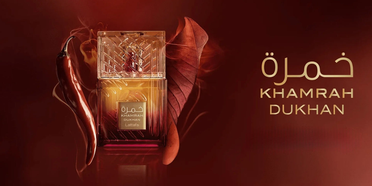 Lattafa Khamrah Dukhan EDP 100 ML Unisex Perfume Original