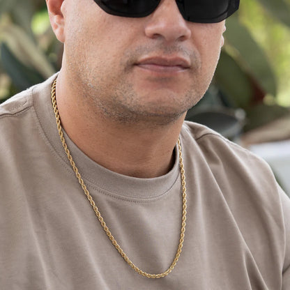 Cadena Tejido Lazo Unisex