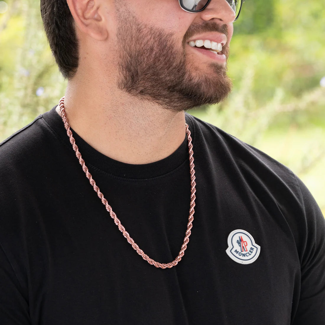 Cadena Tejido Lazo Unisex