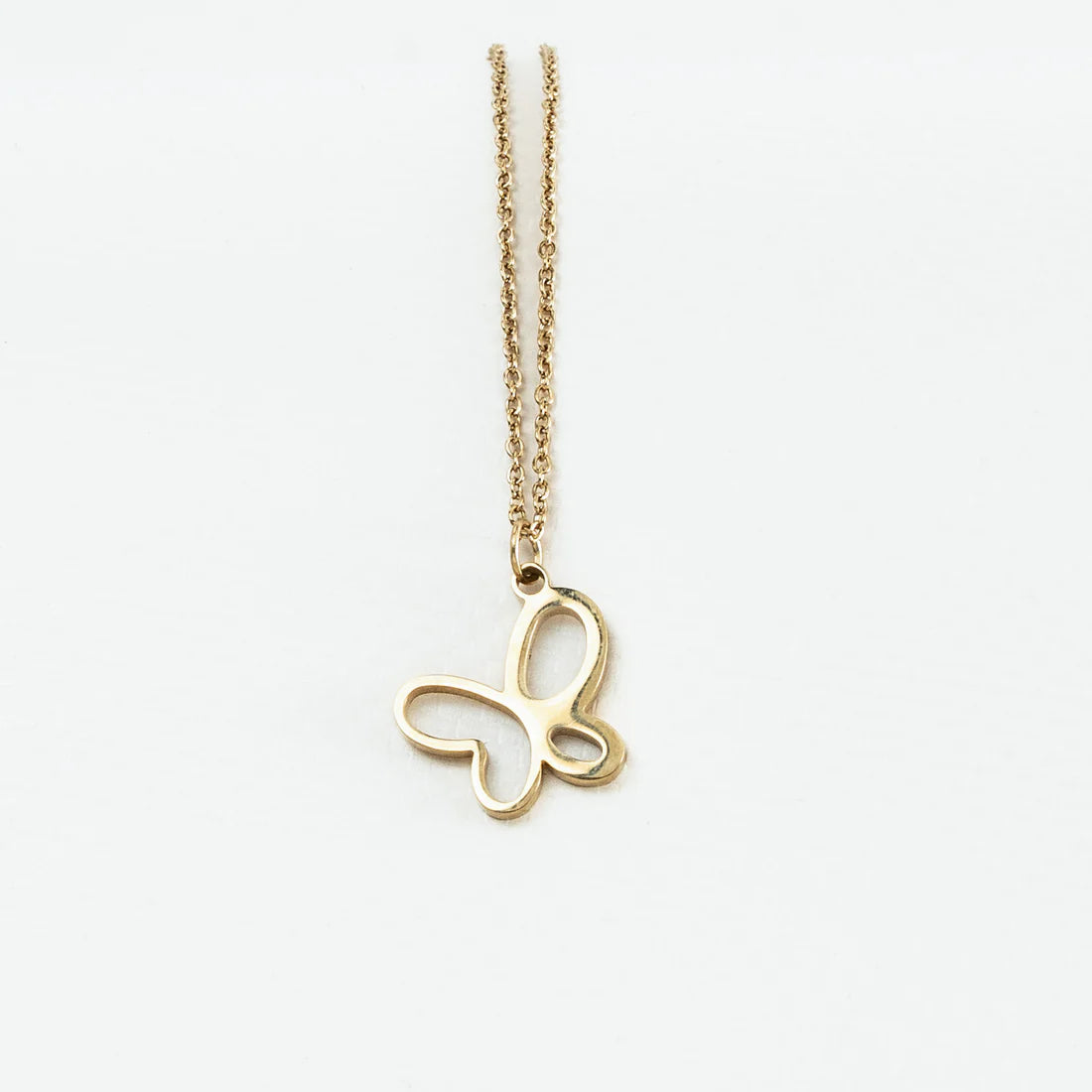 Cadena Aros + Dije Mariposa Mujer