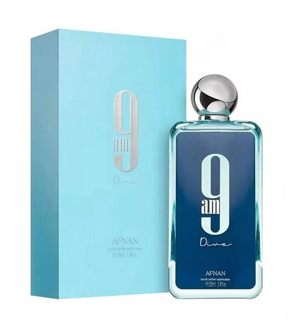 Afnan 9AM Dive EDP 100 ML Unisex Perfume Original