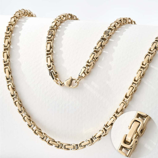 Cadena Tejido Rústica Hombre