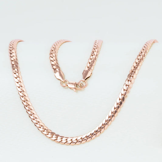 Cadena Tejido Serpiente Hombre