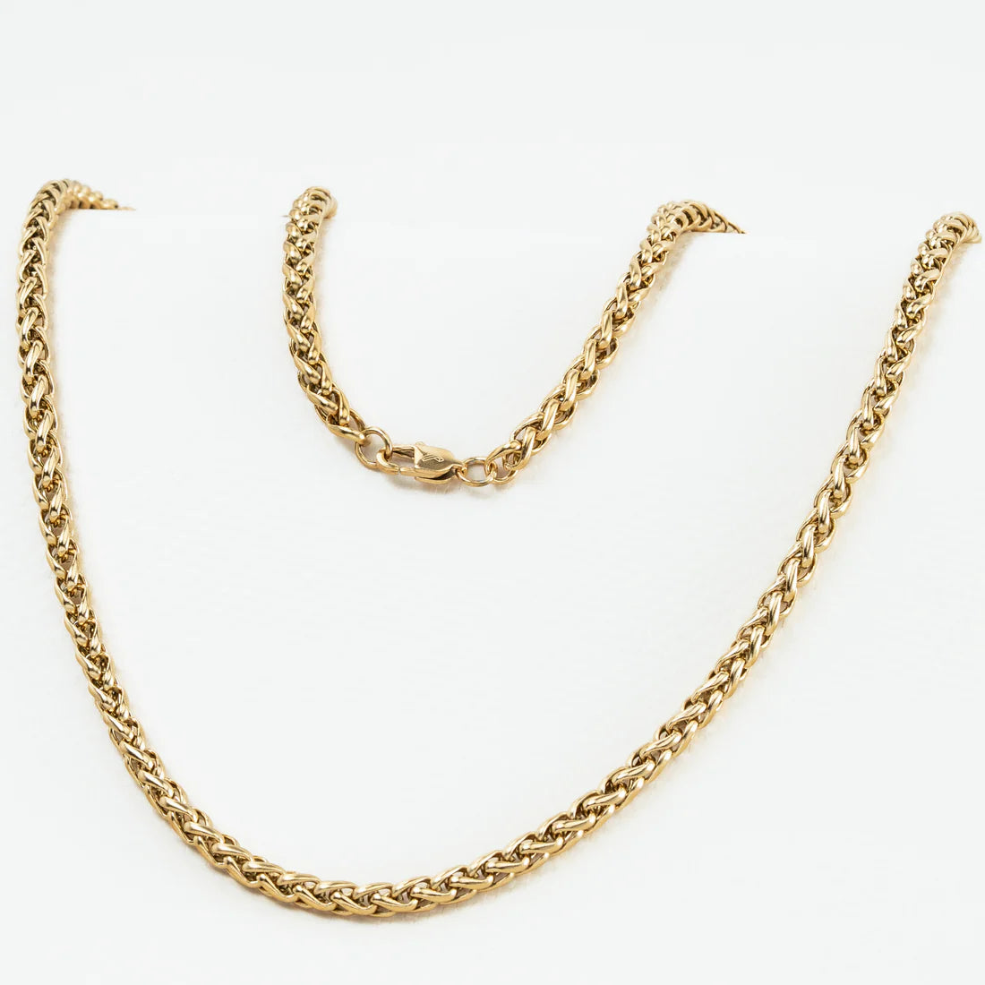 Cadena Tejido Trigo Unisex